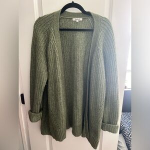 Green Madewell Chunky Cardigan